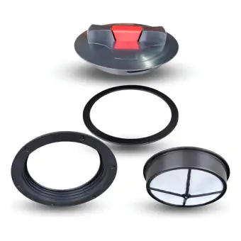 Tampa Completa 255mm C/respiro Para Tanque De Pulverizador