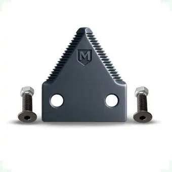 Kit 12 Facas Navalha Dentada Rolo Ensiladeira Nogueira Jumil