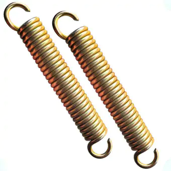 02 Peças - Mola Suporte Da Barra Pulverizador Jacto 