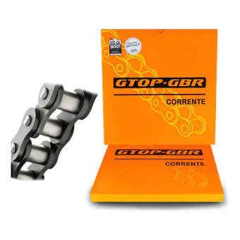 Corrente De Transmissão Asa 40-1 Cx 05 Metros + Emenda