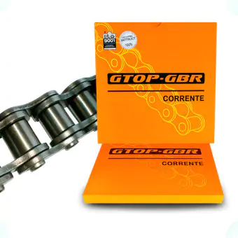 Corrente De Transmissão Gbr Asa 60 - 05 Metros + 02 Emendas