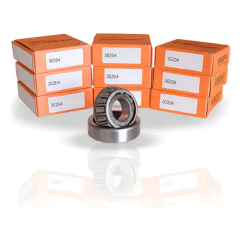 Kit 10 Rolamento Cônico 30204 - 20x47x15,25 Cubo Plantadeira