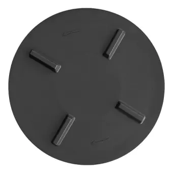 Tampa Caixa D Agua Vedação Cisterna Redonda 45cm Plástico