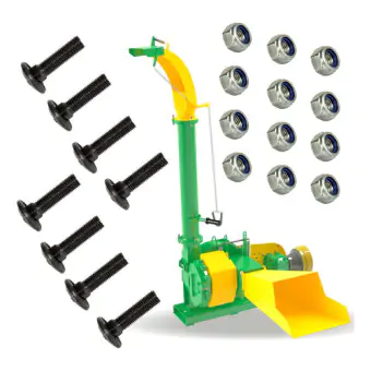 Jogo De Parafusos E Porcas Das Facas Ensiladeira Jf C-120