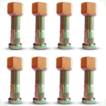 Kit 08 Parafusos Roda Traseira Trator Massey Ferguson