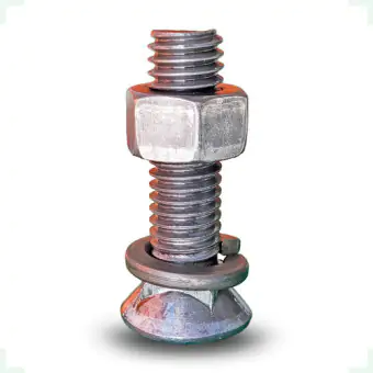 Parafuso Arado Subsolador Tipo A3 Completo 1/2x2 - 20 Peças