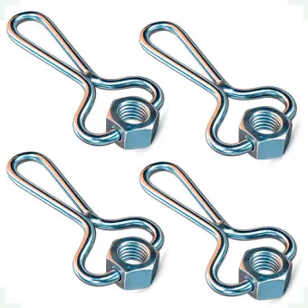 Kit 04 Porca Carroceria 3/4 Fixador Tampa Carreta Graneleiro