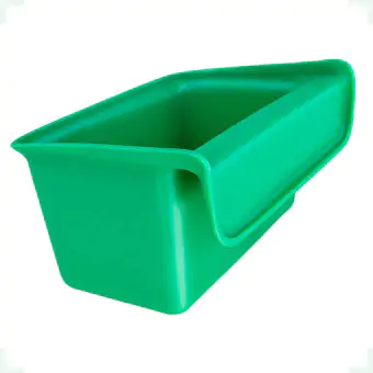 Cocho Comedouro Ração Saleiro Cavalo Gado Ovelha S/n Verde