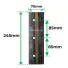 Contra Faca Rotor Ensiladeira Jf-60/ 90/ 92/ C-120 - 043892 - Imagem: 2